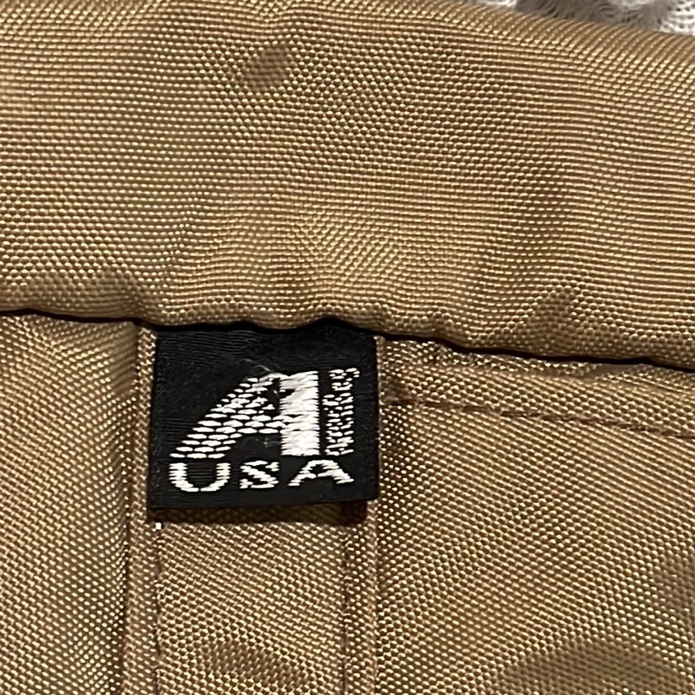 Ameri Healthy Back Bag Nylon Khaki, - image 3